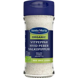 Santa Maria Valkopippuri jauhettu Luomu, purkki 35g Santa Maria Valkopippuri jauhettu Luomu, purkki 35g