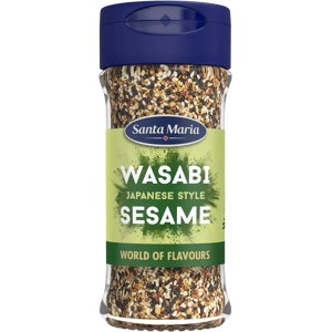 Santa Maria Japanese Wasabi Sesame mausteseos, purkki 44g Santa Maria Japanese Wasabi Sesame mausteseos, purkki 44g