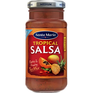 Santa Maria Tropical Salsa Medium salsakastike 230 g Santa Maria Tropical Salsa Medium salsakastike 230 g