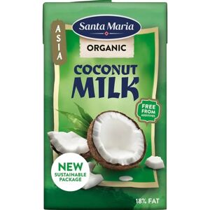 Santa Maria 250ml Coconut Milk luomu kookosmaito Santa Maria 250ml Coconut Milk luomu kookosmaito