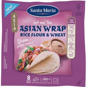 Santa Maria 230g Asian Wrap Rice Flour Small,Asian wrap riisi- ja vehnäjauho Santa Maria 230g Asian Wrap Rice Flour Small,Asian wrap riisi- ja vehnäjauho