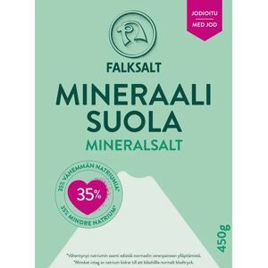 Falksalt Mineraalisuola hieno, jodioitu 450g Falksalt Mineraalisuola hieno, jodioitu 450g