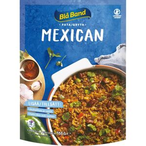 Blå Band laktoositon Mexican pata riisi-kasvis-mausteseos 188 g Blå Band laktoositon Mexican pata riisi-kasvis-mausteseos 188 g