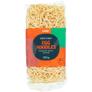 Coop Taste of Asia munanuudelit 250 g Coop Taste of Asia munanuudelit 250 g