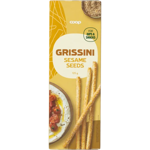 Coop seesaminsiemengrissini-leipätikut 125 g Coop seesaminsiemengrissini-leipätikut 125 g