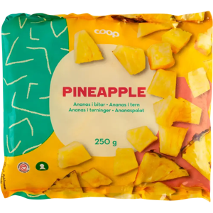 Coop ananaspalat 250 g pakaste Coop ananaspalat 250 g pakaste