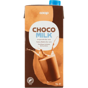 Coop maitokaakaojuoma 1 l UHT Coop maitokaakaojuoma 1 l UHT