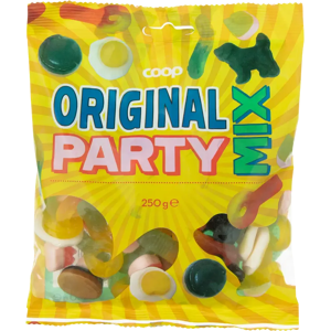 Coop Party Mix makeissekoitus 250 g Coop Party Mix makeissekoitus 250 g