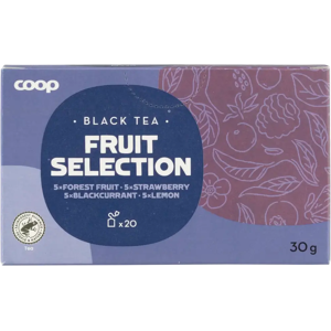 Coop hedelmä teelajitelma 4x5pss 30g Coop hedelmä teelajitelma 4x5pss 30g
