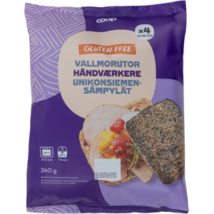 Coop unikonsiemensämpylä gluteeniton 4 kpl 260 g pakaste Coop unikonsiemensämpylä gluteeniton 4 kpl 260 g pakaste