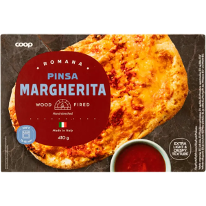 Coop Pinsa Margherita 410 g pakaste Coop Pinsa Margherita 410 g pakaste