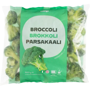 Coop parsakaalin kukinnot 500 g pakaste Coop parsakaalin kukinnot 500 g pakaste