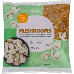 Coop herkkusieni viipaloitu 400 g pakaste Coop herkkusieni viipaloitu 400 g pakaste