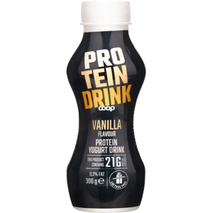 Coop proteiinijogurttijuoma vanilja laktoositon 300 g Coop proteiinijogurttijuoma vanilja laktoositon 300 g