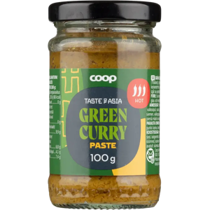Coop Taste of Asia vihreä currytahna 100 g Coop Taste of Asia vihreä currytahna 100 g