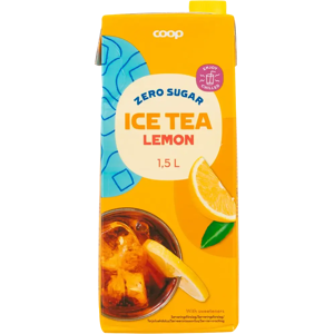 Coop jäätee sitruuna sokeriton 1,5 l Coop jäätee sitruuna sokeriton 1,5 l