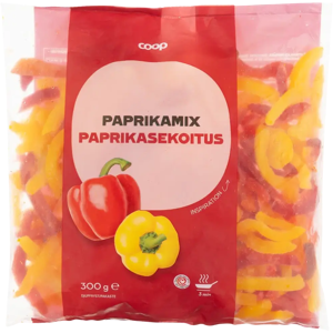 Coop suikaloitu paprika 300 g pakaste Coop suikaloitu paprika 300 g pakaste