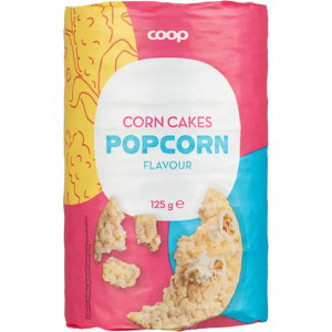 Coop maissikakut popcorn 125 g Coop maissikakut popcorn 125 g