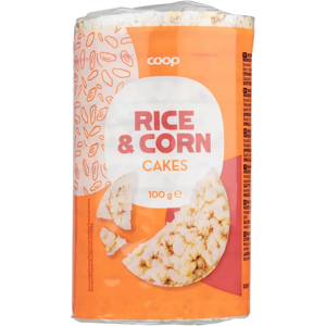 Coop maissi-riisikakut 100 g Coop maissi-riisikakut 100 g