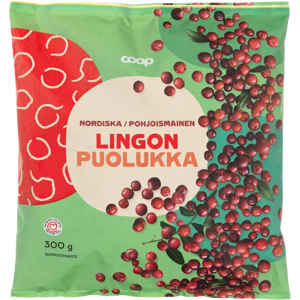 Coop puolukka 300 g pakaste Coop puolukka 300 g pakaste
