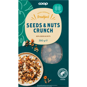 Coop mysli siemeniä ja pähkinöitä 350 g Coop mysli siemeniä ja pähkinöitä 350 g