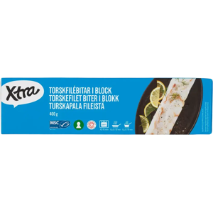Xtra Turskapala fileestä 400g MSC Xtra Turskapala fileestä 400g MSC