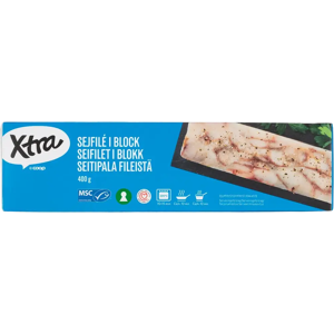 Xtra seitipala fileistä MSC 400 g pakaste Xtra seitipala fileistä MSC 400 g pakaste