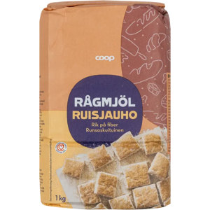 Coop ruisjauho 1 kg Coop ruisjauho 1 kg