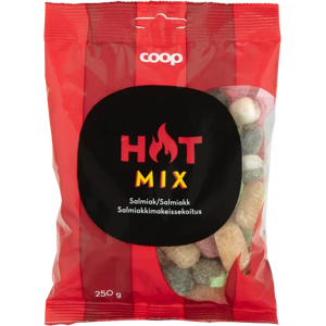 Coop Hot Mix makeissekoitus 250 g Coop Hot Mix makeissekoitus 250 g