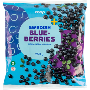 Coop mustikka 250 g pakaste Coop mustikka 250 g pakaste