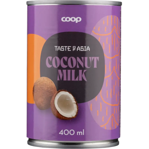 Coop Taste of Asia kookosmaito 400 ml Coop Taste of Asia kookosmaito 400 ml