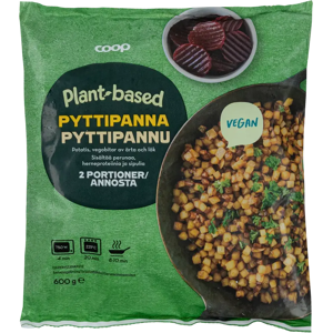 Coop vegaaninen pyttipannu 600 g pakaste Coop vegaaninen pyttipannu 600 g pakaste
