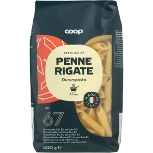 Coop Penne Rigate pasta 500 g Coop Penne Rigate pasta 500 g