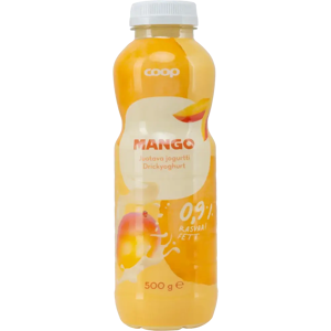Coop juotava mangojogurtti 500 g Coop juotava mangojogurtti 500 g