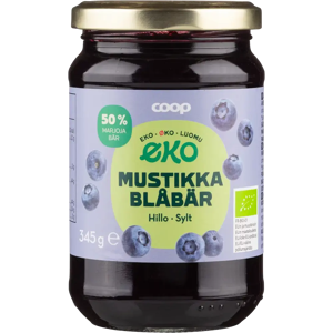 Coop Eko mustikkahillo luomu 250 g Coop Eko mustikkahillo luomu 250 g