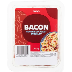 Coop pekonisuikaleet 200 g Coop pekonisuikaleet 200 g