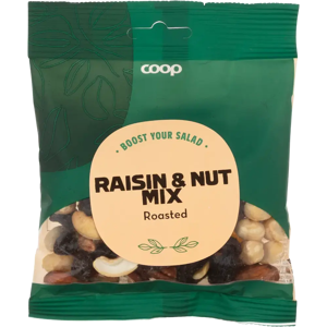 Coop salaattilisuke rusina- ja pähkinäsekoitus 100 g Coop salaattilisuke rusina- ja pähkinäsekoitus 100 g
