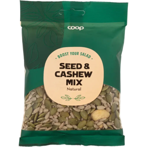 Coop salaattilisuke siemen-cashewsekoitus 125 g Coop salaattilisuke siemen-cashewsekoitus 125 g