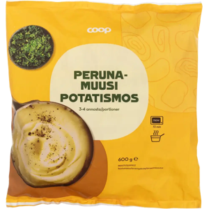 Coop perunamuusi 600 g pakaste Coop perunamuusi 600 g pakaste