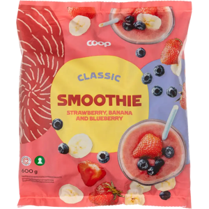 Coop smoothiesekoitus classic 600 g pakaste Coop smoothiesekoitus classic 600 g pakaste