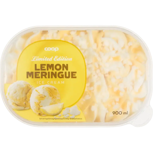 Coop sitruunamarenkijäätelö 900 ml/500 g Coop sitruunamarenkijäätelö 900 ml/500 g