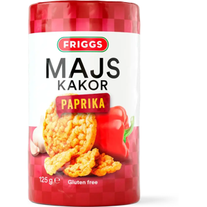 Friggs Gluteeniton Maissikakku Paprika 125g Friggs Gluteeniton Maissikakku Paprika 125g