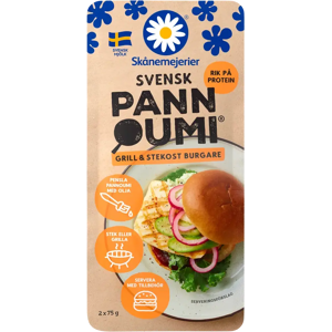 Skånemejerier Pannoumi juustopihvi 2x75g Skånemejerier Pannoumi juustopihvi 2x75g