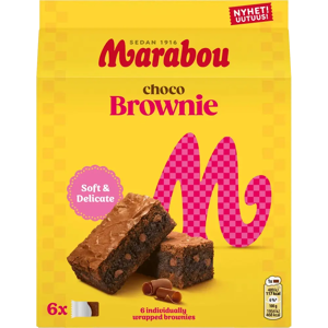 Marabou Brownie Leivonnaiset 150g Marabou Brownie Leivonnaiset 150g