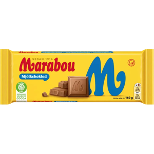 Marabou Mjölkchoklad suklaalevy 160g Marabou Mjölkchoklad suklaalevy 160g