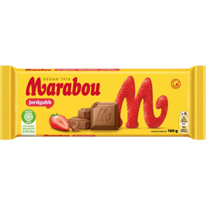 Marabou Jordgubb suklaalevy 160g Marabou Jordgubb suklaalevy 160g