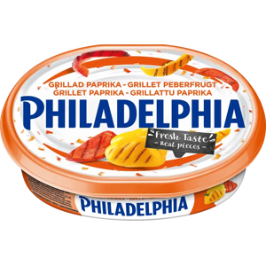 Philadelphia Grillattu Paprika tuorejuusto 175g Philadelphia Grillattu Paprika tuorejuusto 175g