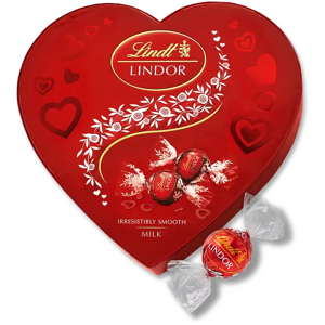 Lindt LINDOR Sydän täyte maitosuklaakuula 200g Lindt LINDOR Sydän täyte maitosuklaakuula 200g