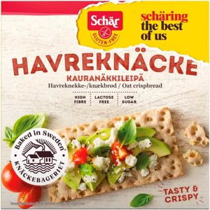 Schär Kauranäkkileipä gluteeniton 215g Schär Kauranäkkileipä gluteeniton 215g