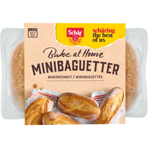 Schär Minipatongit gluteeniton 300g/6kpl Schär Minipatongit gluteeniton 300g/6kpl